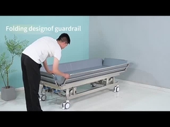 bán nóng Chiều cao phòng tắm giường xe cứu thương đầu tiên Bệnh viện y tế thép không gỉ Hydraulic tắm